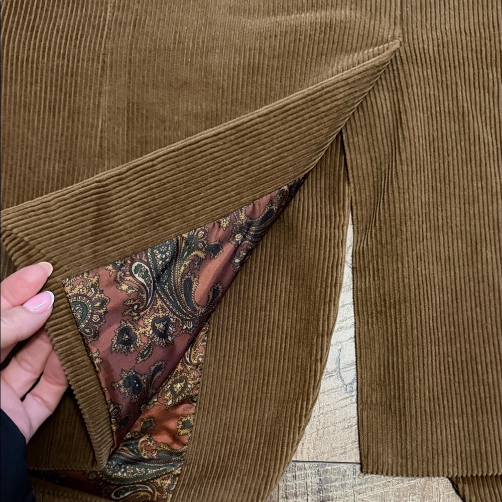 Lauren Ralph Lauren Tan Corduroy Blazer - Picture 15 of 15